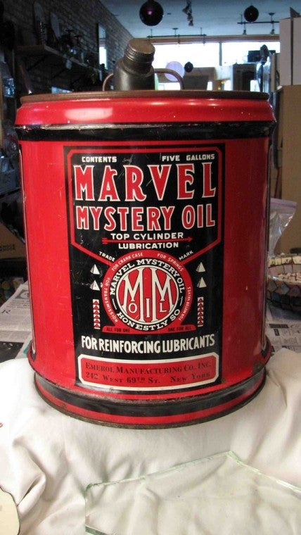 Marvel Mystery Oil Top Cylinder Lubrication, Quart - Vintage Ford